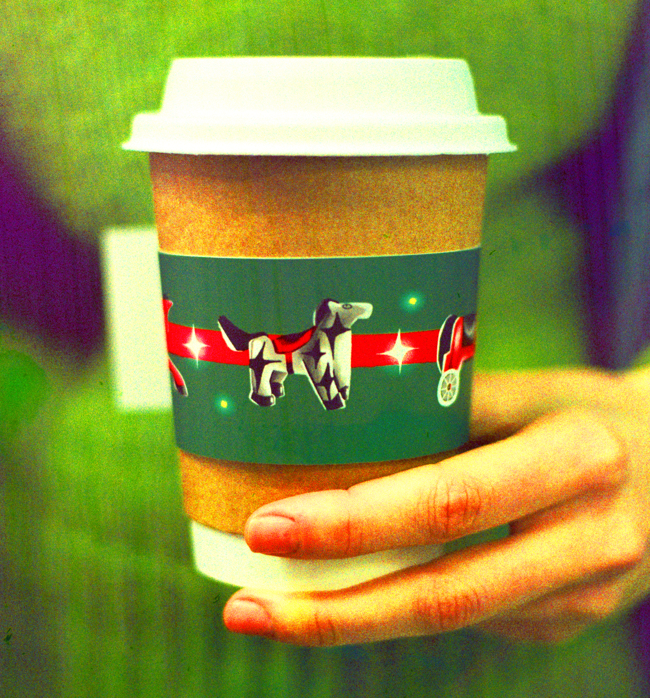 KOOPERATIV Coworking Campafign Illustration