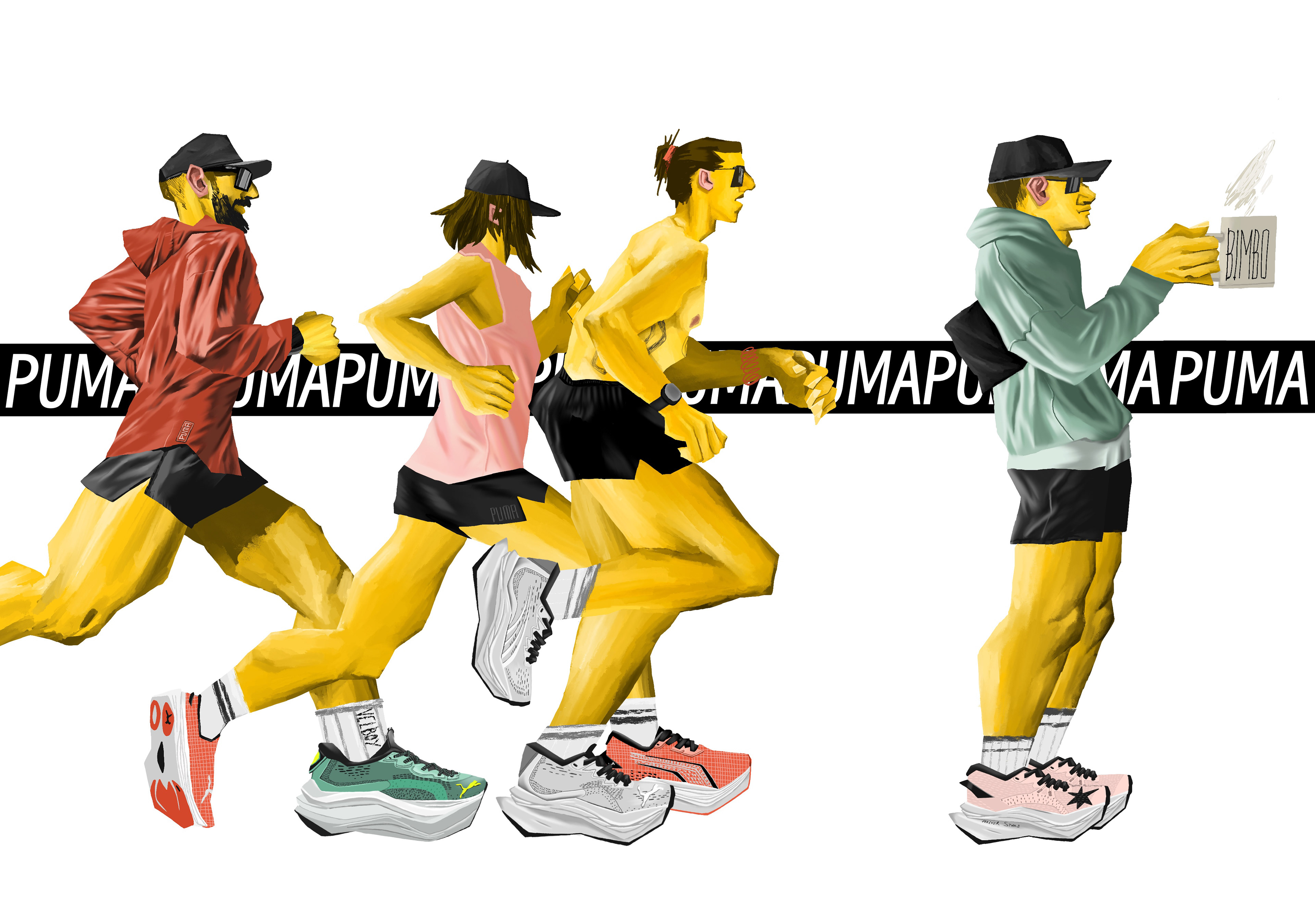 PUMA Illustration by Alex Velboy